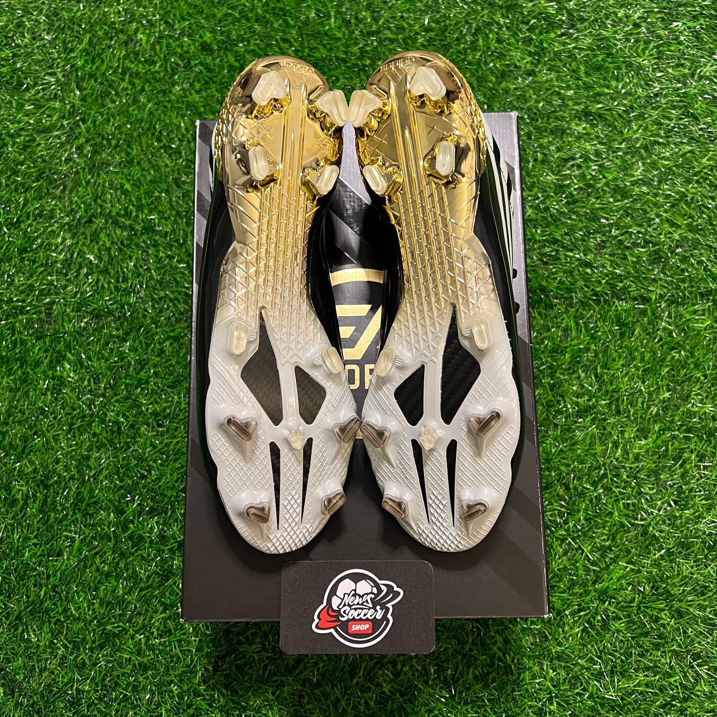 Adidas Adizero F50 Ghosted ‘Black Gold Metallic’ (FG)