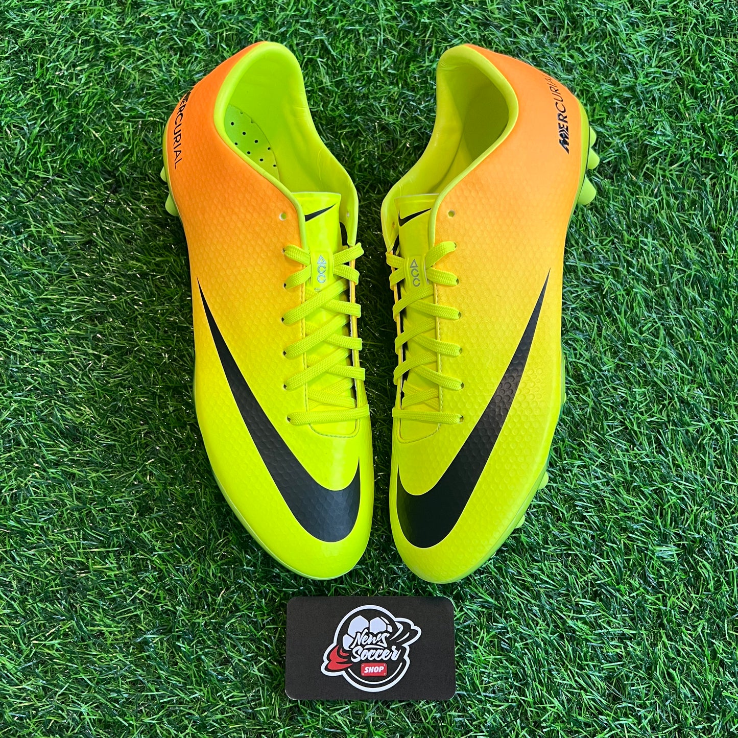 Nike Mercurial Vapor IX Volt/Black-Bright Citrus (AG)