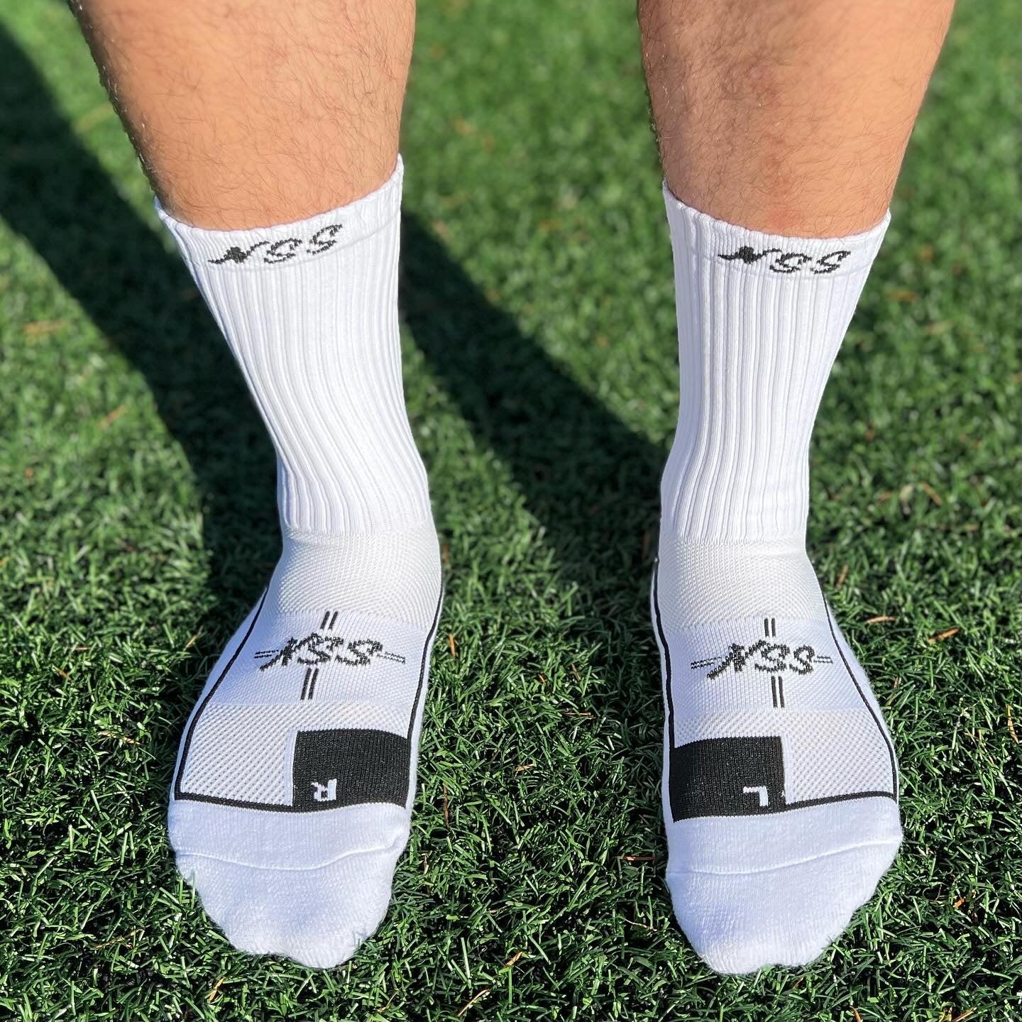 NSS Performance Grip Socks White