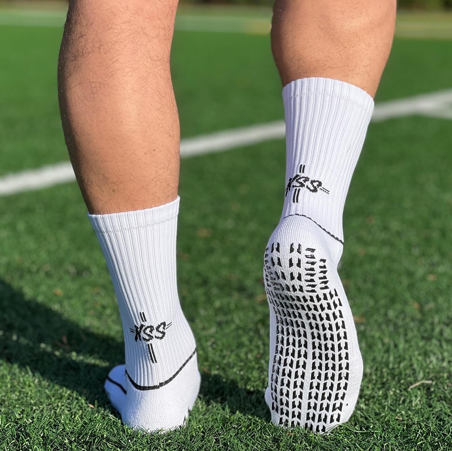 NSS Performance Grip Socks White